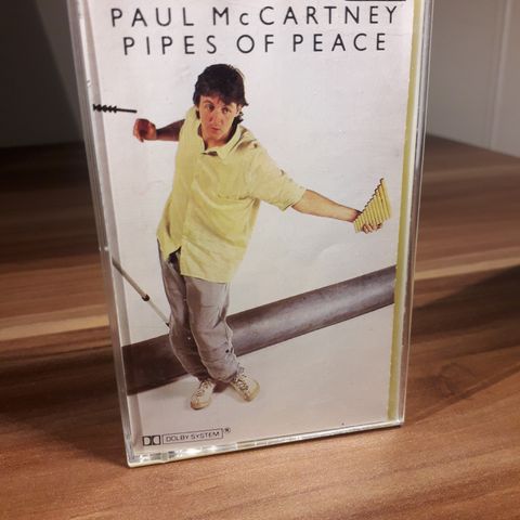 Paul McCartney "Pipes Of Peace" 1983 album på kassett