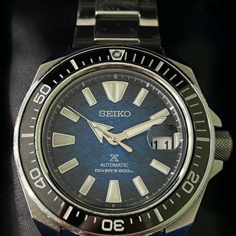 SEIKO Prospex samurai Save the ocean