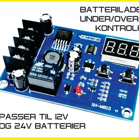 OVERLADING UNDERLADINGS BESKYTELSE&KONTROLL FOR LADING AV BATTERIER