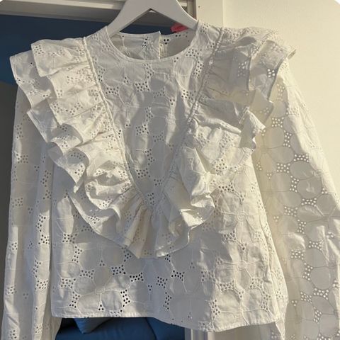 Custommade bluse - sabine bright White