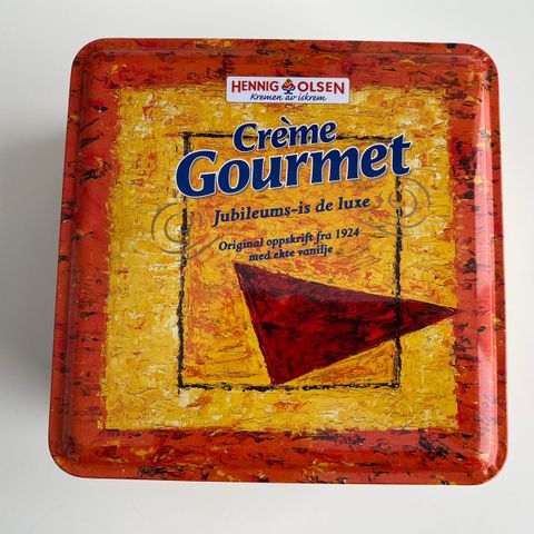 Hennig Olsen Crème Gourmet jubileums-is de luxe boks