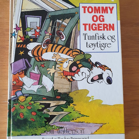 Tommy og tigeren bok