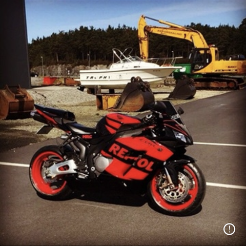 Kåpesett Honda cbr 1000 rr