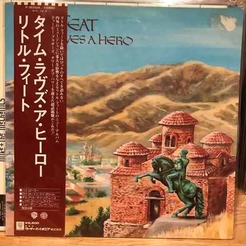 Little Feat - «Time Loves a Hero» - japansk promo-pressing