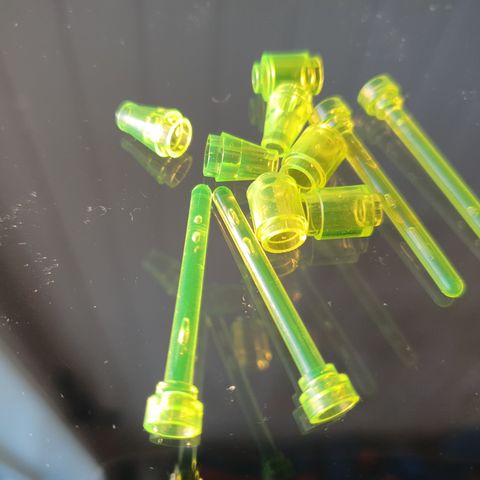 Lego transparent/ mintgrønn