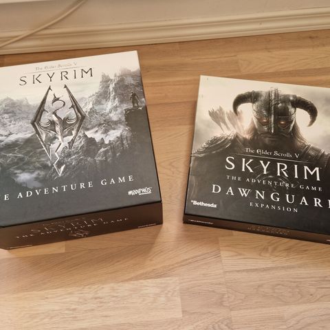 Skyrim - The Adventure Game med alle expansions