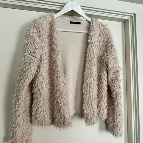 Fluffy cardigan