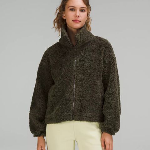 LULULEMON Cinchable Fleece Zip Up