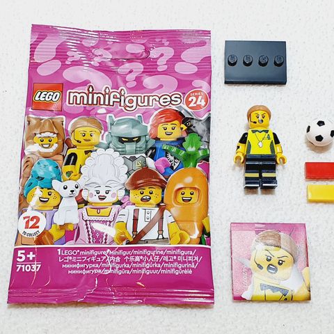 LEGO Fotballdommer / Football Referee | CMF Series 24 (col24-1)