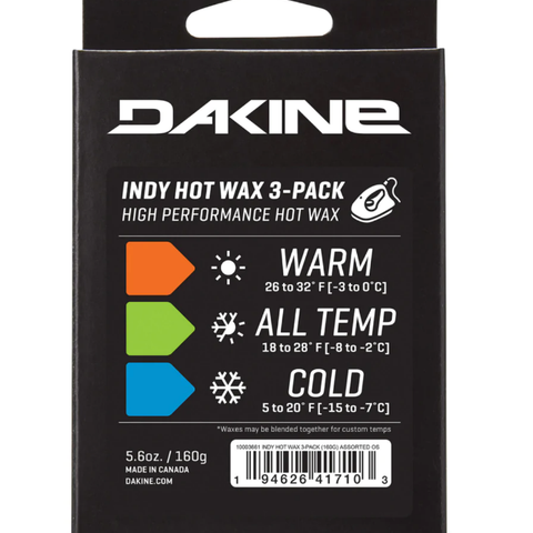 DAKINE - INDY HOT WAX - 3-PACK (160G)