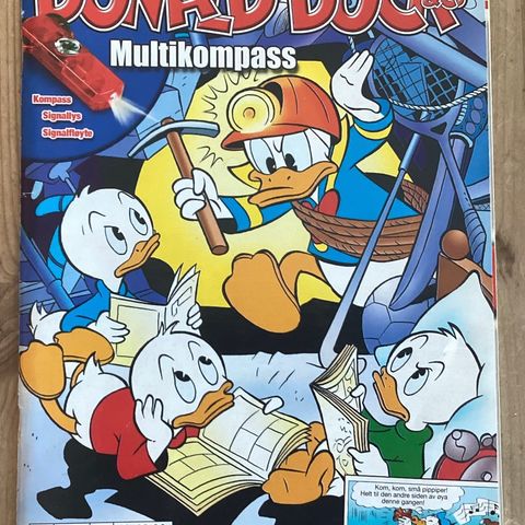 2007-  1 meget flott DONALD DUCK blad. UKE 17.