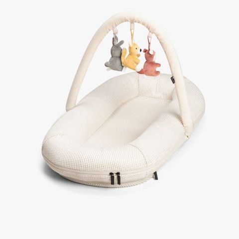 Babynest mesh beige yngri