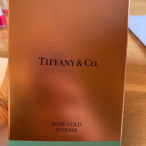 Tiffany & co Rose Gold Intense