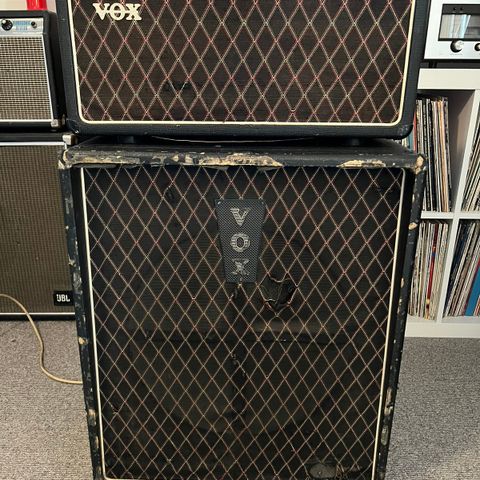 VOX AC50 + VOX Foundation kabinett fra 60-tallet