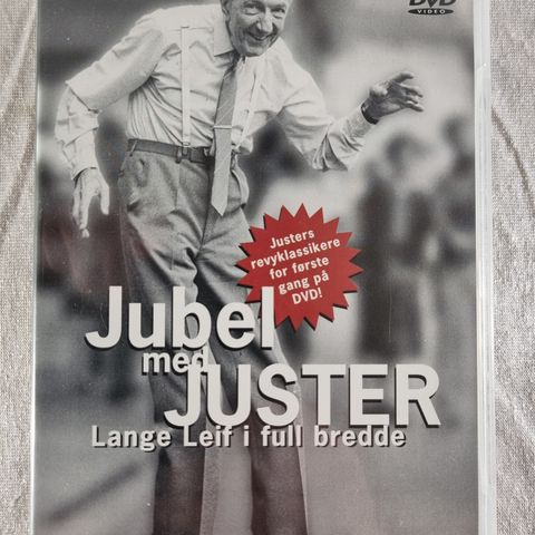 Jubel med Juster DVD