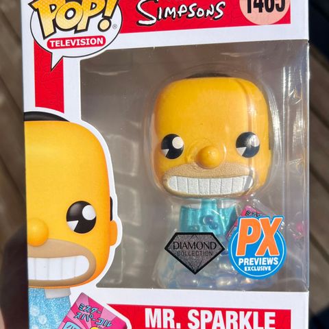 Funko Pop! Mr. Sparkle (Diamond Collection) | The Simpsons (1465)