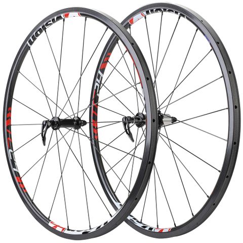 Vision TC24 Carbon hjulsett for felgbrems (tubular) - lette klatrehjul