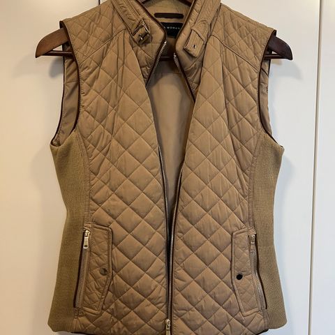 Vest - Brun / beige - Zara - str. M