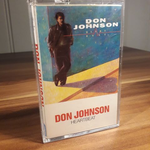 Don Johnson "Heartbeat" album 1986 på kassett