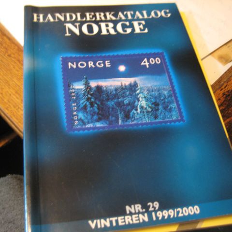 Handlerkatalog frimerker  1999/2000