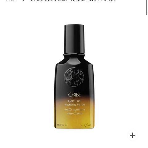 Oribe - Gold lust hair oil 100 ml