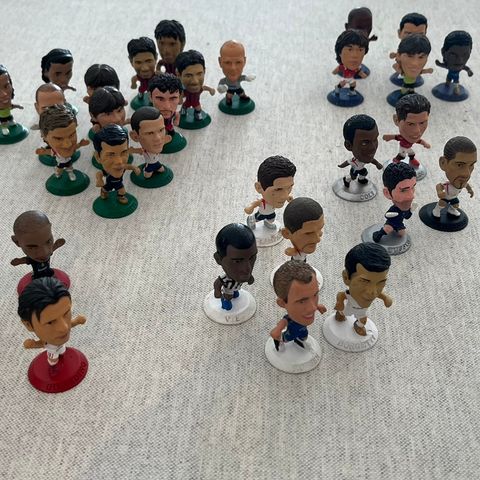 Corinthian Microstars-figurer - Messi, Henry, Ronaldinho etc.