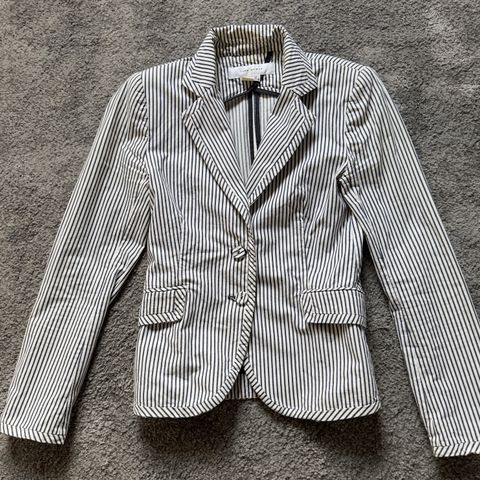 Stripete blazer fra Zara