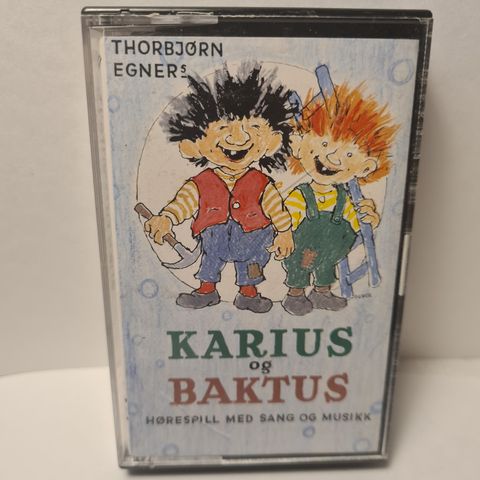 Karius og Baktus Hørespill - Kassett