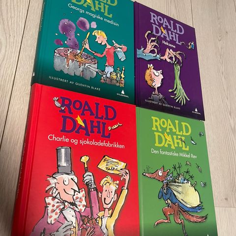 Bøker av Roald Dahl