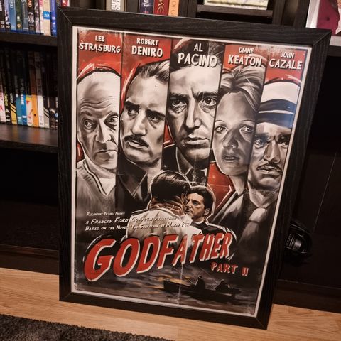 The Godfather pt. 2 - Filmplakat / art print