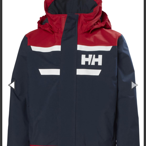 HELLY HANSEN SEILE JAKKE,JR SALT PORT 2.0 Str 176