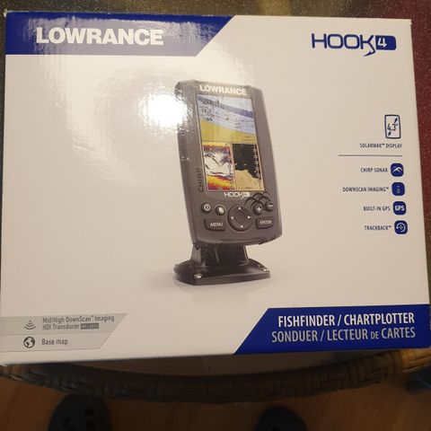 Lawrence Hook4 Fishfinder/Chartplotter