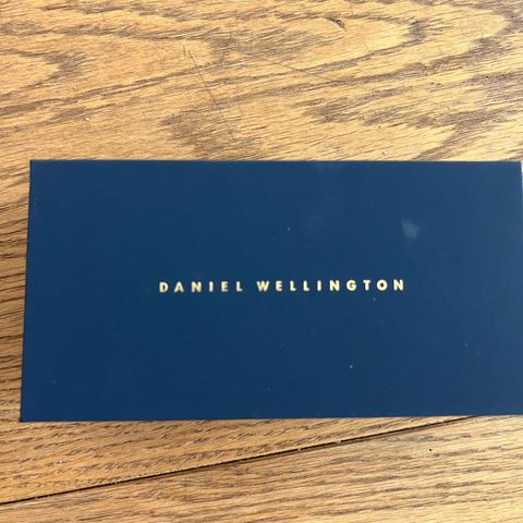 Daniel wellington klokke m boks