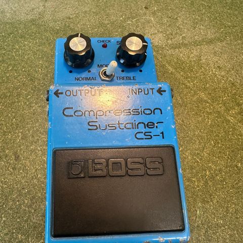 Boss CS-1. compression sustainer. Made in Japan.