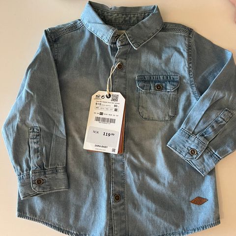 Jeansskjorte fra Zara