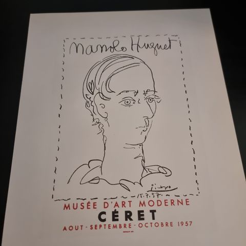 Pablo Picasso Lithography – Musée d’Art Moderne Céret – Mourlot – 1959