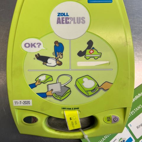 Zoll AED pluss hjertestarter