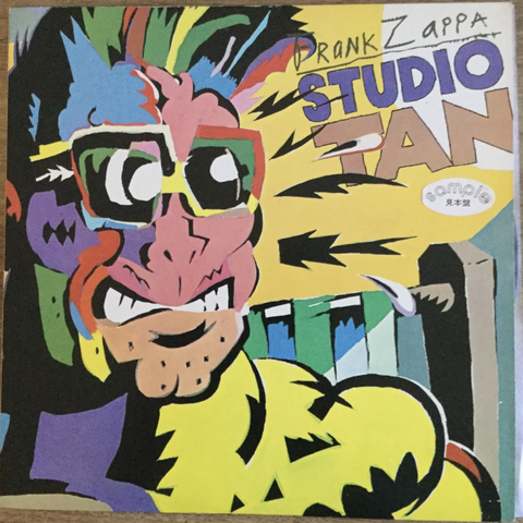 Frank Zappa - «Studio Tan» japansk white label promo (u/obi)