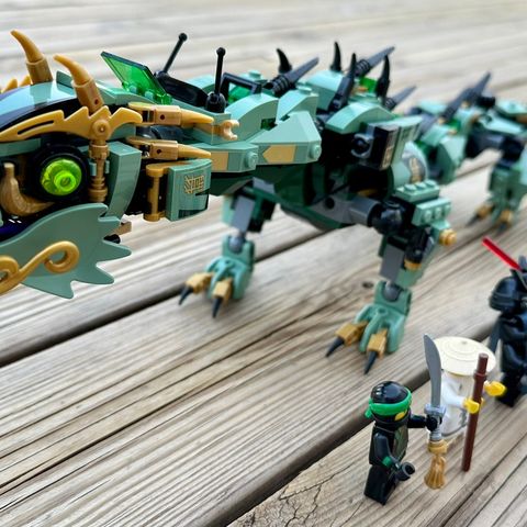 Lego Ninjago Green Ninja Mech Dragon