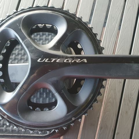 Shimano FC-6800 Ultegra 11-delt Komplett krank (som ny)