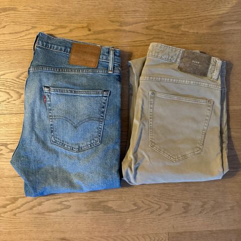 Jeans - Klespakke / Herre (Alder 16-21)