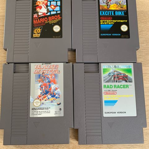 Nintendo NES Spillpakke | SCN/EUR