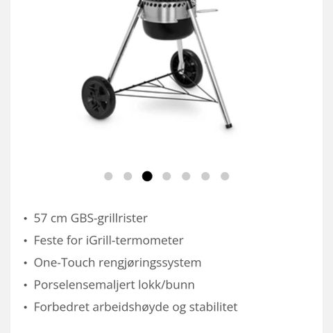 Weber master touch