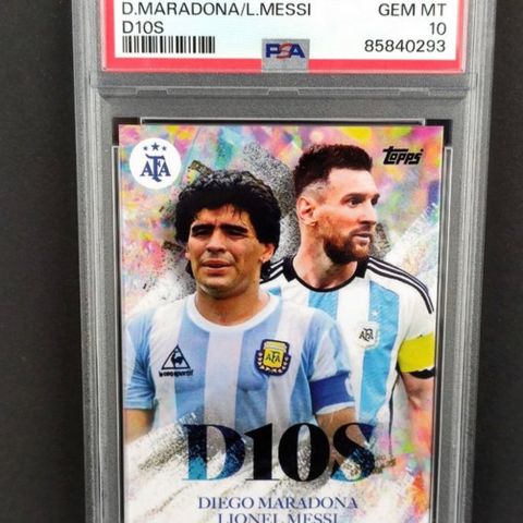 Maradona PSA 10 samlekort