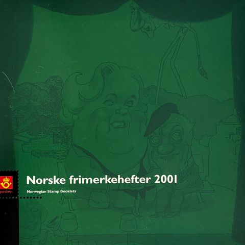 Norge 2001 - Årssett postfriske frimerkehefter