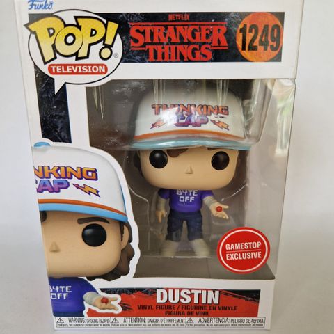 Funko Pop! Dustin (Gamestop Exclusive) | Stranger Things (1249)