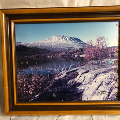 Knut Jacobsen. Rjukan. Kunstfotografi.