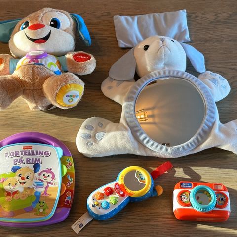 Fisher Price Laught & Learn Smart Hundevalp & Interaktiv Lesebok + GRATIS!