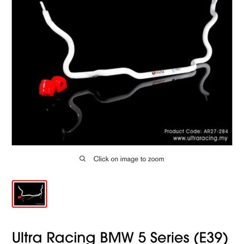 Ultra Racing stabilisatorstag 27mm for E39 Ikke V8.