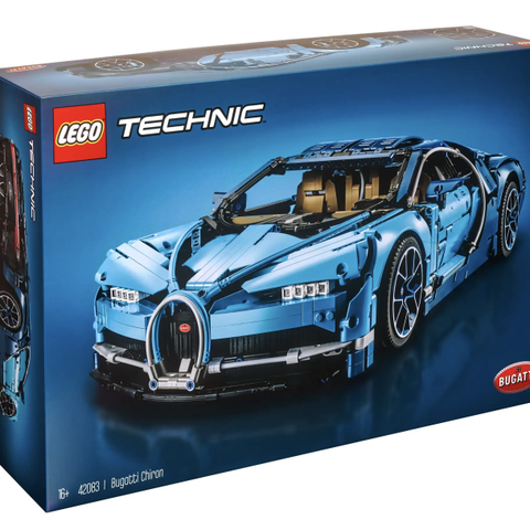 Lego Technic 42083 Bugatti Chiron og 42115 Lamborghini Sian